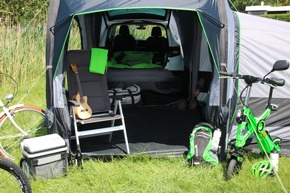 Simply Clever reisen mit dem SKODA Campingzelt