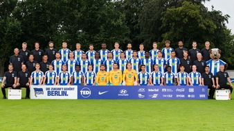 HERTHA BSC GmbH & Co. KGaA  : Neue Teamfotos der Hertha Profis und U23 für die Saison 2019/2020