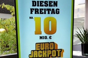 Eurojackpot: Eurojackpot geht mit 10,5 Mio. Euro erneut nach Nordrhein-Westfalen
