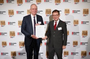 Deutsche Mittelstandsfinanz GmbH: Deutsche Mittelstandsfinanz mit "Best of Consulting"-Preis der WirtschaftsWoche ausgezeichnet