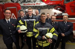 Freiwillige Feuerwehr Bedburg-Hau: FW-KLE: Angehörige der Jugendfeuerwehr wechseln in die aktive Einsatzabteilung: Ein neuer Abschnitt voller Möglichkeiten