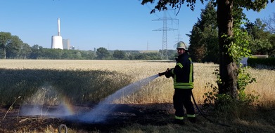 Freiwillige Feuerwehr Werne: FW-WRN: FEUER_2 - brennt Feld