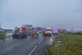 FW Stockach: Brandmeldeanlage und Verkehrsunfall