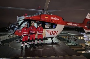 DRF Luftrettung: H145 mit Fünfblattrotor als Christoph Berlin / DRF Luftrettung am Unfallkrankenhaus Berlin jetzt noch moderner unterwegs
