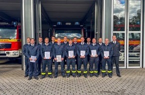 Feuerwehr Dorsten: FW-Dorsten: Neue Brandmeister für Dorsten