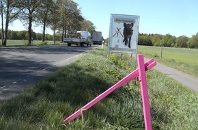 Polizeiinspektion Nienburg / Schaumburg: POL-NI: Immer noch drei Wildunfälle täglich im Landkreis