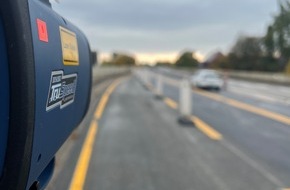 Kreispolizeibehörde Unna: POL-UN: Kamen - Polizei führt Geschwindigkeitskontrollen auf der Hochstraße durch