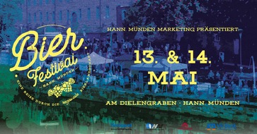 Hann. Münden Marketing GmbH: 2. Hann. Mündener Bier – Festival am 13. und 14. Mai 2022