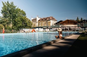Panta Rhei PR AG: Séjour estival à la montagne au Gstaad Palace: le sac à dos de l’été est prêt