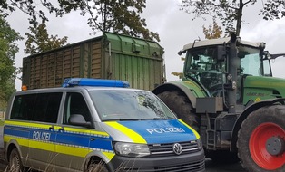 Polizeidirektion Lüneburg: POL-LG: Überprüfung von land- und forstwirtschaftlichen Fahrzeugen