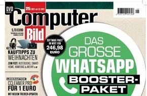 COMPUTER BILD: Großer COMPUTER BILD-Netztest: Was bringt das neue 5G-Netz? Über 290.000 Messungen auf Smartphones / Testsieger Telekom / Test in Ausgabe 25/2021 erscheint am 3. Dezember