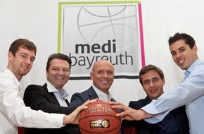 medi GmbH & Co. KG: medi ist neuer Haupt- und Namenssponsor der Bayreuther Bundesliga-Basketballer (BILD)