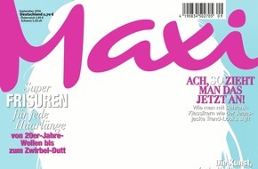 Bauer Media Group, Maxi: Große Fashion & Style Tour: Maxi & Artdeco suchen das Covergirl 2016 / Start am 01.09. in Berlin / Mega Model Agency und Unibail-Rodamco sind Partner