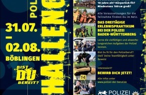 Polizeipräsidium Aalen: POL-AA: Polizei-Challenge 2018 - Eine ganz besondere Herausforderung für Jugendliche