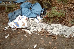 Polizeiinspektion Hildesheim: POL-HI: Umweltfrevler entsorgt unerlaubt säckeweise Asbestfaserplatten.