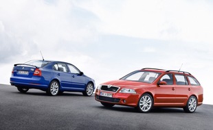 Skoda Auto Deutschland GmbH: IAA 2005: Weltpremiere für den Skoda Octavia RS