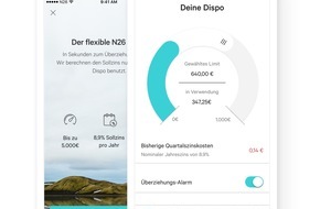 N26 SE: N26 startet Sparangebot und &Uuml;berziehungsrahmen in &Ouml;sterreich