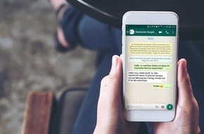 H World International: Pressemitteilung: "Pilotprojekt mit Facebook: Die Deutsche Hospitality erg&auml;nzt ihre Kommunikationskan&auml;le um WhatsApp Business"