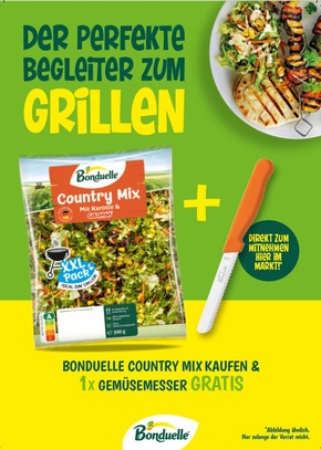 Sommerzeit ist Grillzeit: Bonduelle begleitet die BBQ-Saison mit Inspirationen und einer Zugabe-Aktion