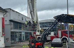 Feuerwehr Mülheim an der Ruhr: FW-MH: Dritte Folgemeldung zum Großbrand an der Kölner Straße