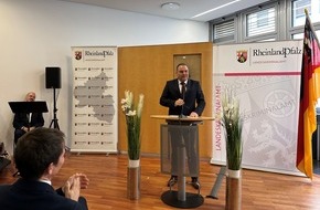 Landeskriminalamt Rheinland-Pfalz: LKA-RP: Amtseinführung von Frank Gautsche als neuer Vizepräsident des Landeskriminalamtes