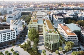 R&S Immobilienmanagement GmbH: Finanzdienstleister ebase mietet pünktlich zum Baustart 7.300 Quadratmeter im Holz-Hybrid-Gebäude "i8" auf dem iCampus im Werksviertel