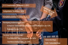 Polizeidirektion Landau: POL-PDLD: Kriminalstatistik 2024 - Polizeiinspektion Wörth am Rhein