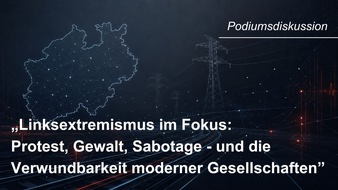 Landeskriminalamt Nordrhein-Westfalen: LKA-NRW: Einladung zur Podiumsdiskussion der Fachtagung des Gemeinsamen Terrorismusabwehrzentrums Nordrhein-Westfalen (GTAZ NRW)