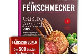 Jahreszeiten Verlag, DER FEINSCHMECKER: Jetzt im neuen Look: DER FEINSCHMECKER Guide "Die 500 besten Restaurants 2020"