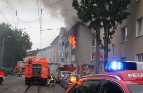 Feuerwehr Essen: FW-E: Zwei Wohnungen komplett ausgebrannt