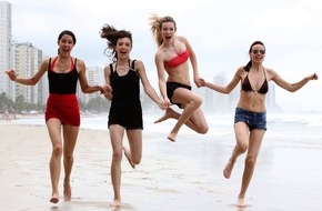 ProSieben: Temperament, Lebensfreude, Rhythmus - Brasilien! Heidi Klums Mädchen tanzen Samba am Strand (mit Bild)