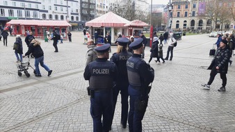 Bundespolizeiinspektion Bremen: BPOL-HB: Bundespolizeilicher Schwerpunkteinsatz zur Gewaltprävention am Bremer Hbf.