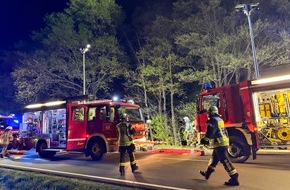 Freiwillige Feuerwehr Osterholz-Scharmbeck: FW Osterholz-Scharm.: Schwerer Verkehrsunfall