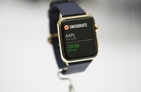 Swissquote Bank SA: Swissquote, première banque suisse à lancer une app pour l'Apple Watch