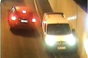 Polizeidirektion Landau: POL-PDLD: Unfallflucht nach Kollision im Staufertunnel