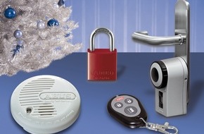 ABUS Gruppe: Schenken Sie Ihren Liebsten zu Weihnachten ein gutes Gefühl der Sicherheit - statt der üblichen Krawatten, Socken und DVDs