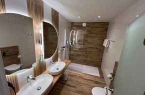 Privathotels Dr. Lohbeck: Privathotels Dr. Lohbeck: Landhaus Höpen: Neue barrierefreie Badezimmer im Landhaus-Stil