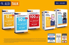 ALDI: Wieder erhältlich: ALDI TALK Jahrespakete