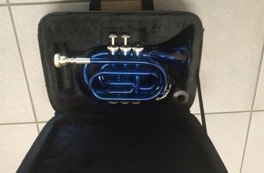 Kreispolizeibehörde Heinsberg: POL-HS: Wer vermisst eine blaue Minitrompete?