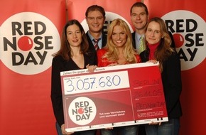 ProSieben: RED NOSE DAY 2005: Über drei Millionen Euro für Kinder in Not