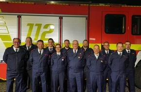Feuerwehr Bocholt: FW Bocholt: Internationale Ehrungen und Beförderungen im Löschzug Suderwick