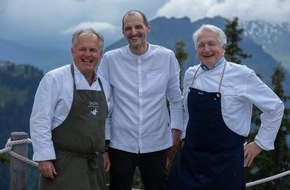 Gstaad Saanenland Tourismus: Genüssliches Gipfeltreffen der Kulinarik-Pioniere von Gstaad