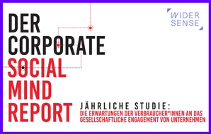 Wider Sense GmbH: Trotz Krisen: Erwartung deutscher Verbraucher*innen an soziales Engagement von Unternehmen bleibt hoch