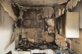 Feuerwehr Essen: FW-E: Küchenbrand in Seniorenwohnanlage