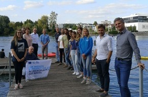 Global Nature Fund: Plastic Origins Expedition der Surfrider Foundation Europe macht Station am Bodensee