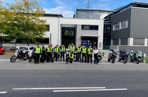 Polizeipräsidium Osthessen: POL-OH: "Biker auf Augenhöhe" - Polizei Osthessen lehnt sich mit Bikerinnen und Bikern sicher in die Kurve