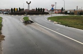 Polizeidirektion Ludwigshafen: POL-PDLU: Harthausen - Verkehrsunfallflucht dank Zeugenbeobachtung geklärt (24/0601) (FOTO)
