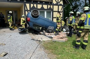 Feuerwehr Ennepetal: FW-EN: Verkehrsunfall Breckerfelder Straße