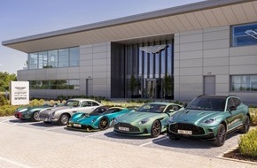 Aston Martin Lagonda of Europe GmbH: ASTON MARTIN RACING GREEN TAKES POLE POSITION AS BRAND’S MOST POPULAR COLOUR CHOICE FOLLOWING F1® SUCCESS