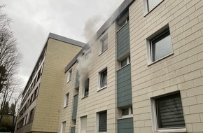 Feuerwehr Dortmund: FW-DO: Wohnungsbrand im Dortmunder Süden